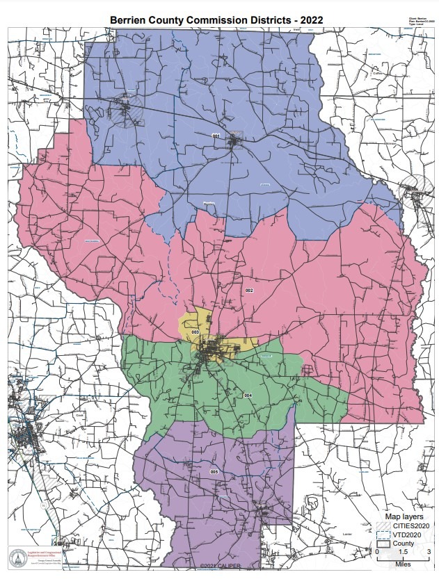 Comm District Map 072824